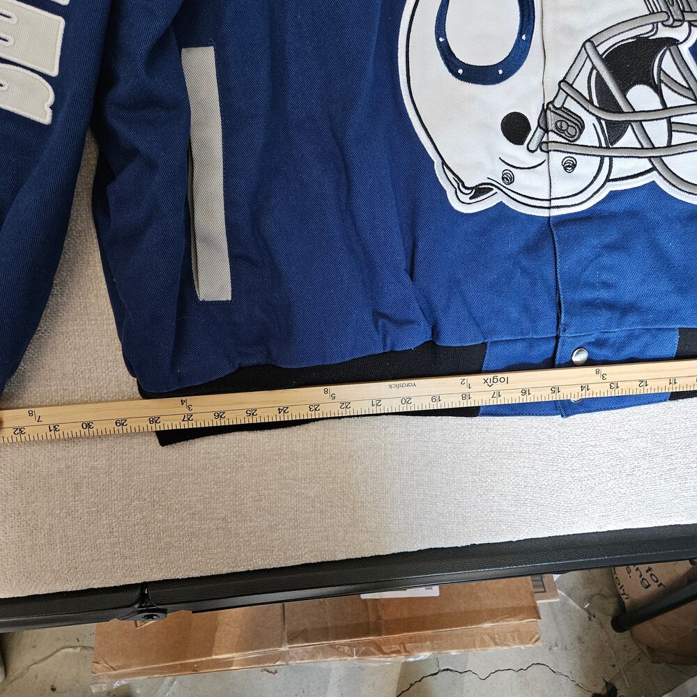 Indianapolis Colts NFL Kickoff Jacket 6XL Rare Size – Excellent - Picture 8 of 9